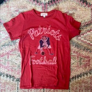 Champion Kids Red Patriots Football T-Shirt